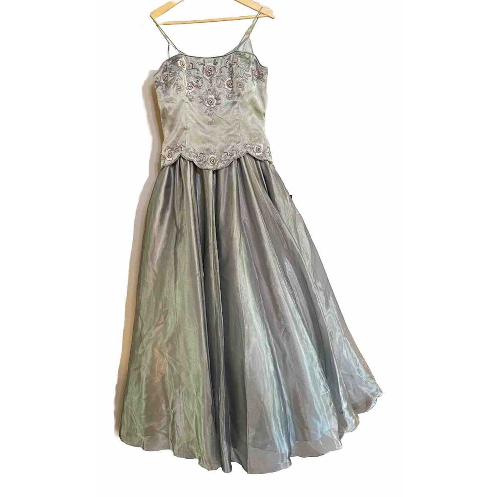 Alyce Designs Dress‎ Wedding Prom Formal Sleeveless Beaded Womens Size 12